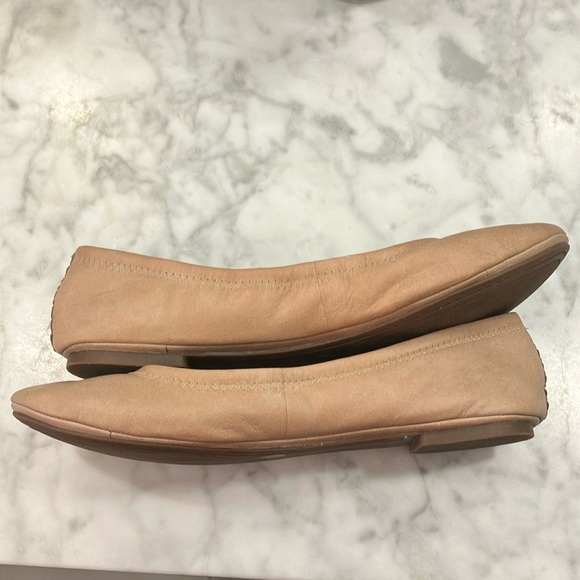 Lucky Brand Women's light tan Ballet Flats rounded toe leather size 8.5 - Picture 5 of 15